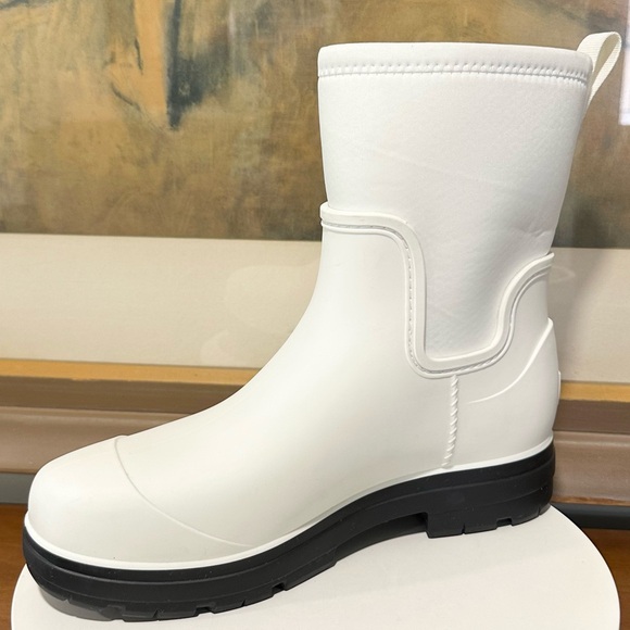 🌸UGG🌸 Droplet Mid Rain Boot In White Size: 11 - Picture 6 of 14